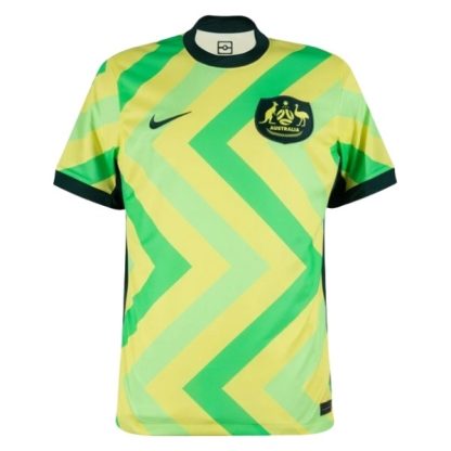 Australien Herr Hemmatröja 2025/26 Kortärmad Billig Fotbollströja