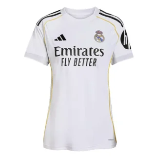 Billig Real Madrid Dam Hemmatröja 2025/26 – Kortärmad Fotbollströja