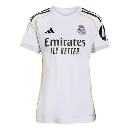Billig Real Madrid Dam Hemmatröja 2025/26 – Kortärmad Fotbollströja