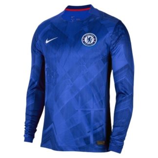 Chelsea Herr Hemmatröja 2025/26 Långärmad Billig Fotbollströja