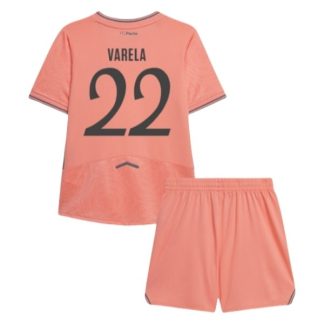 FC Porto Barn Bortatröja 2025/26 Alan Varela #22 Fotbollsställ med Shorts