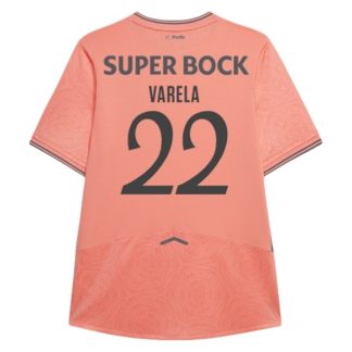 FC Porto Herr Bortatröja 2025/26 Alan Varela #22 Kortärmad Billig Fotbollströja