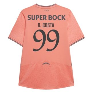 FC Porto Herr Bortatröja 2025/26 Diogo Costa #99 Kortärmad Billig Fotbollströja