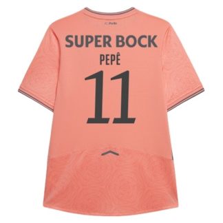 FC Porto Herr Bortatröja 2025/26 Pepê #11 Kortärmad Billig Fotbollströja