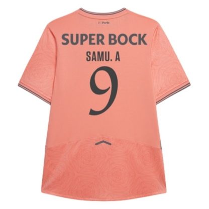 FC Porto Herr Bortatröja 2025/26 Samu Omorodion #9 Kortärmad Billig Fotbollströja