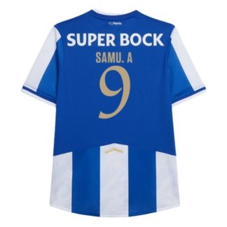 FC Porto Herr Hemmatröja 2025/26 Samu Omorodion #9 Kortärmad Billig Fotbollströja