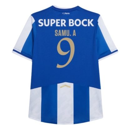 FC Porto Herr Hemmatröja 2025/26 Samu Omorodion #9 Kortärmad Billig Fotbollströja