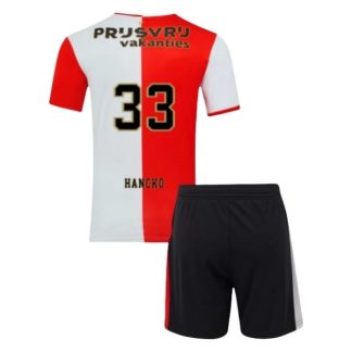 Feyenoord Barn Hemmatröja 2025/26 Dávid Hancko #33 Fotbollsställ med Shorts