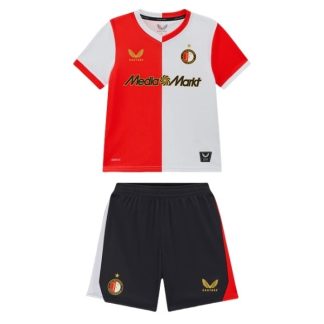 Feyenoord Barn Hemmatröja 2025/26 Fotbollsställ med Shorts