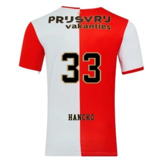 Feyenoord Herr Hemmatröja 2025/26 Dávid Hancko #33 Kortärmad Billig Fotbollströja