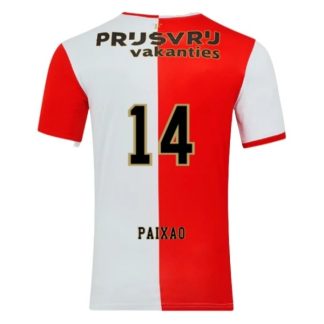 Feyenoord Herr Hemmatröja 2025/26 Igor Paixao #14 Kortärmad Billig Fotbollströja
