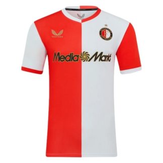 Feyenoord Herr Hemmatröja 2025/26 Kortärmad Billig Fotbollströja