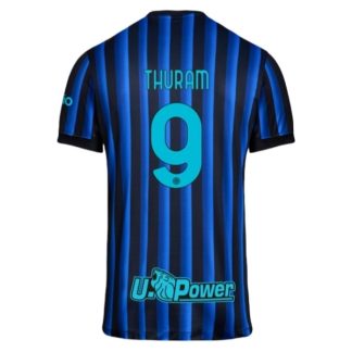 Inter Milan Herr Hemmatröja 2025/26 Marcus Thuram #9 Kortärmad Billig Fotbollströja