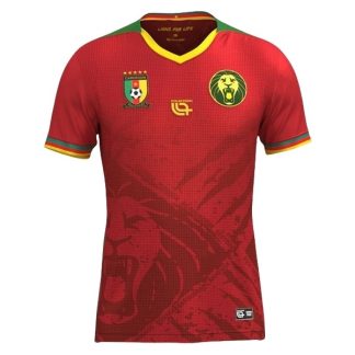 Kamerun Herr Bortatröja 2025/26 Kortärmad Billig Fotbollströja