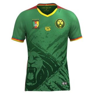 Kamerun Herr Hemmatröja 2025/26 Kortärmad Billig Fotbollströja