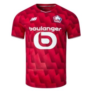LOSC Lille Herr Hemmatröja 2025/26 Kortärmad Billig Fotbollströja