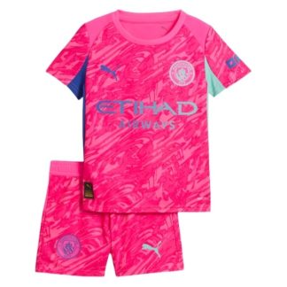 Manchester City Barn Målvakt Bortatröja 2025/26 Fotbollsställ med Shorts