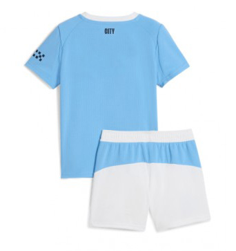 Barn Manchester City Hemmaställ 2025-26 Kortärmad Tröja + Shorts