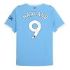 Manchester City Herr Hemmatröja 2025/26 Erling Haaland #9 Kortärmad Billig Fotbollströja