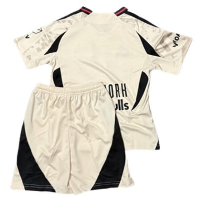 New York Red Bulls Barn Bortatröja 2025/26 Fotbollsställ med Shorts-1