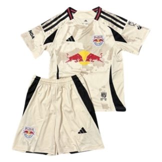 New York Red Bulls Barn Bortatröja 2025/26 Fotbollsställ med Shorts