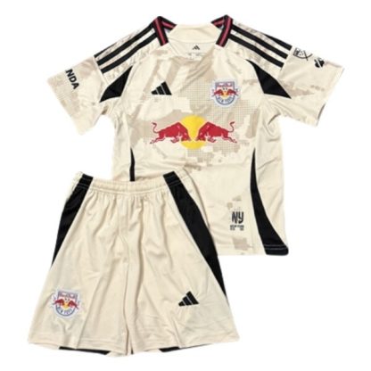 New York Red Bulls Barn Bortatröja 2025/26 Fotbollsställ med Shorts