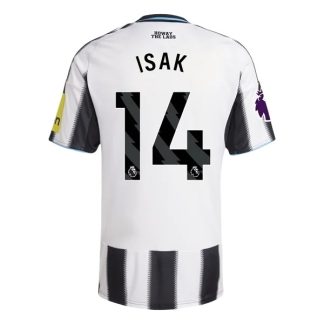 Newcastle United Herr Hemmatröja 2025/26 Alexander Isak #14 Kortärmad Billig Fotbollströja