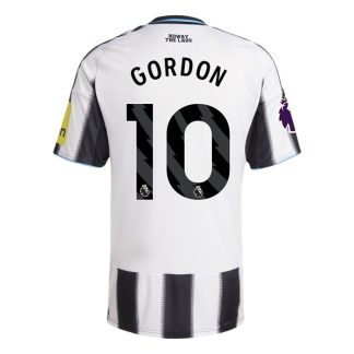 Newcastle United Herr Hemmatröja 2025/26 Anthony Gordon #10 Kortärmad Billig Fotbollströja