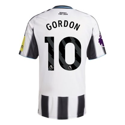 Newcastle United Herr Hemmatröja 2025/26 Anthony Gordon #10 Kortärmad Billig Fotbollströja