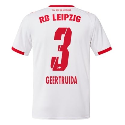RB Leipzig Herr Hemmatröja 2025/26 Lutsharel Geertruida #3 Kortärmad Billig Fotbollströja