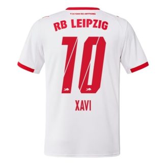 RB Leipzig Herr Hemmatröja 2025/26 Xavi Simons #10 Kortärmad Billig Fotbollströja