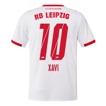 RB Leipzig Herr Hemmatröja 2025/26 Xavi Simons #10 Kortärmad Billig Fotbollströja
