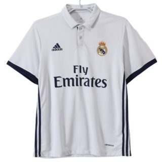 Real Madrid Hemmatröja 2025/2026 Retro 2016-2017 Kortärmad Billig Fotbollströja