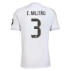 Real Madrid Herr Hemmatröja 2025/26 Éder Militão #3 Kortärmad Billig Fotbollströja