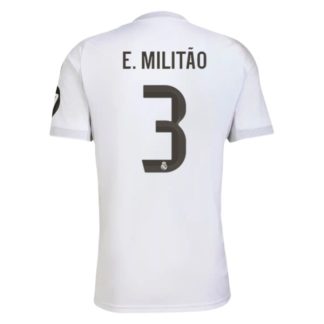 Real Madrid Herr Hemmatröja 2025/26 Éder Militão #3 Kortärmad Billig Fotbollströja