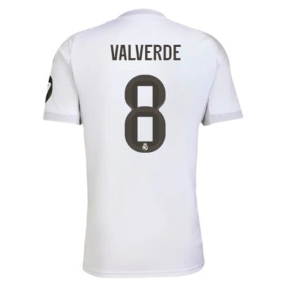 Real Madrid Herr Hemmatröja 2025/26 Federico Valverde #8 Kortärmad Billig Fotbollströja