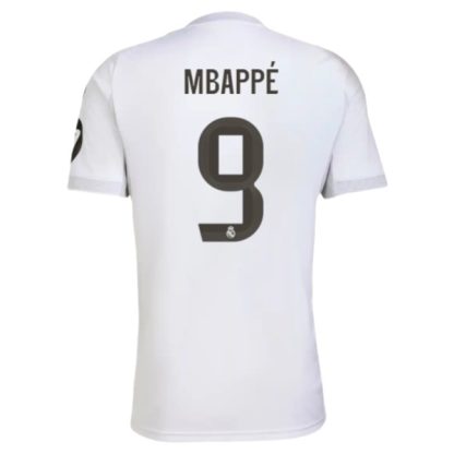 Real Madrid Herr Hemmatröja 2025/26 Kylian Mbappé #9 Kortärmad Billig Fotbollströja