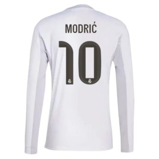 Real Madrid Herr Hemmatröja 2025/26 Luka Modrić #10 Långärmad Billig Fotbollströja