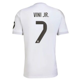 Real Madrid Herr Hemmatröja 2025/26 Vinicius Junior #7 Kortärmad Billig Fotbollströja