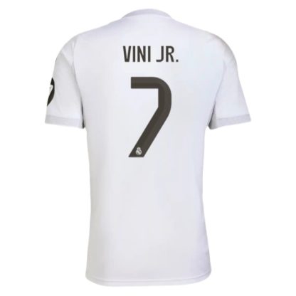 Real Madrid Herr Hemmatröja 2025/26 Vinicius Junior #7 Kortärmad Billig Fotbollströja