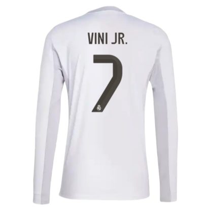 Real Madrid Herr Hemmatröja 2025/26 Vinicius Junior #7 Långärmad Billig Fotbollströja