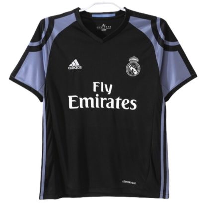 Real Madrid Tredjetröja 2025/2026 Retro 2016-2017 Kortärmad Billig Fotbollströja