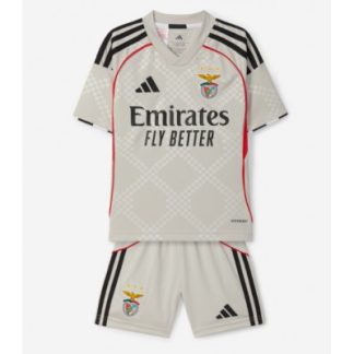 SL Benfica 2025/26 Bortatröja Barn Set – Kortärmad Fotbollströja med Shorts