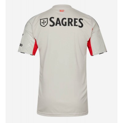 SL Benfica 2025/26 Bortatröja Herr Kortärmad Fotbollströja-1