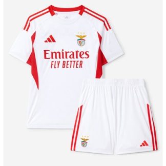 SL Benfica 2025/26 Tredjetröja Barn Set – Kortärmad Fotbollströja med Shorts