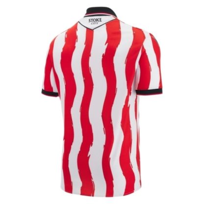 Stoke City FC Hemmatröja 2025/26 Kortärmad Billig Fotbollströja-1
