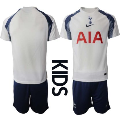 Tottenham Hotspur Hemmaställ Barn 2025/26 – Kortärmad Fotbollströja + Shorts