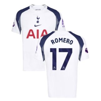 Tottenham Hotspur Herr Hemmatröja 2025/26 Cristian Romero #17 Kortärmad Billig Fotbollströja