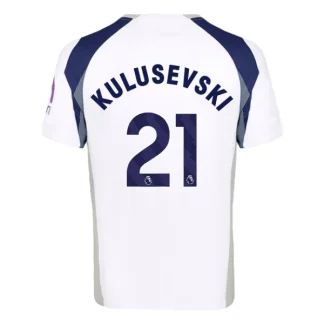Tottenham Hotspur Herr Hemmatröja 2025/26 – Dejan Kulusevski 21 – Kortärmad Fotbollströja