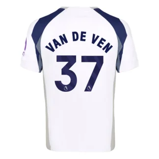 Tottenham Hotspur Herr Hemmatröja 2025/26 – Micky van de Ven 37 – Kortärmad Fotbollströja